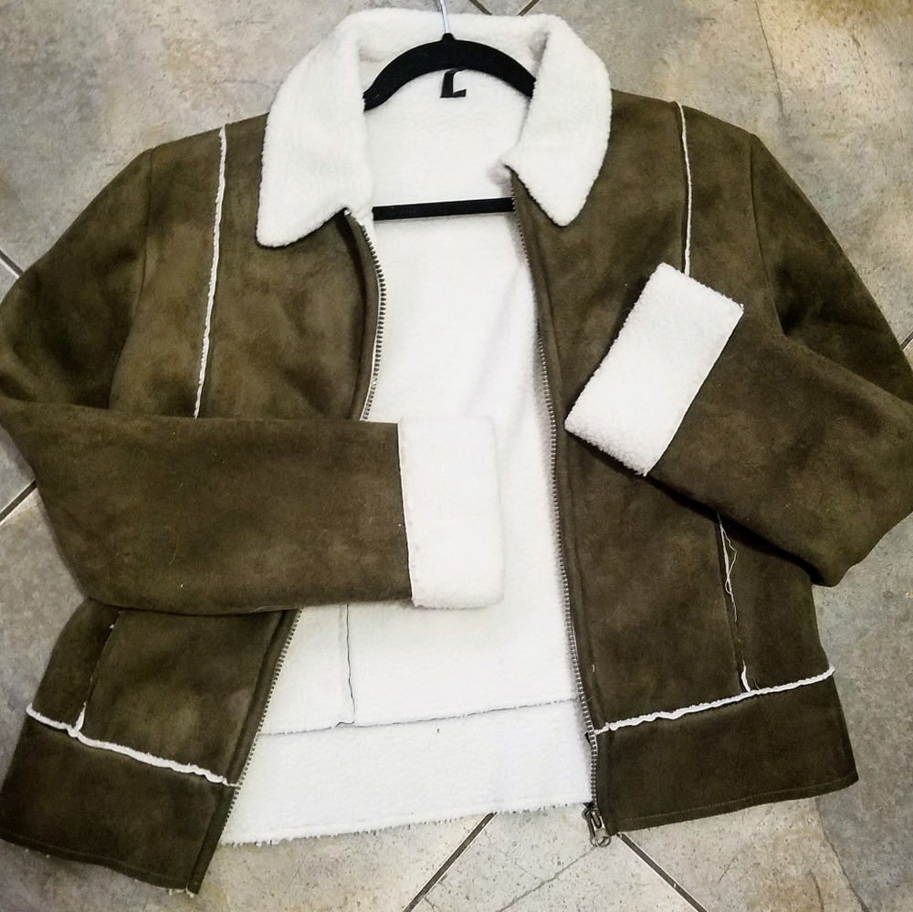 Wool Lined Brown Jacket - image 3